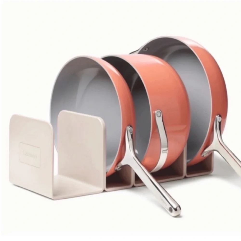 Caraway Cookware Pot Pan‎ Racks Divider Magnetic Organizers Set Of 4 - Picture 2 of 5